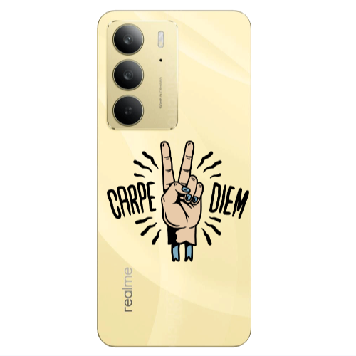 Realme C 75 Carpe Two Diem Transparent Silicone TPU Θήκη