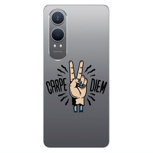 Oneplus Nord Ce 4 lite Carpe Two Diem Transparent Silicone TPU Θήκη