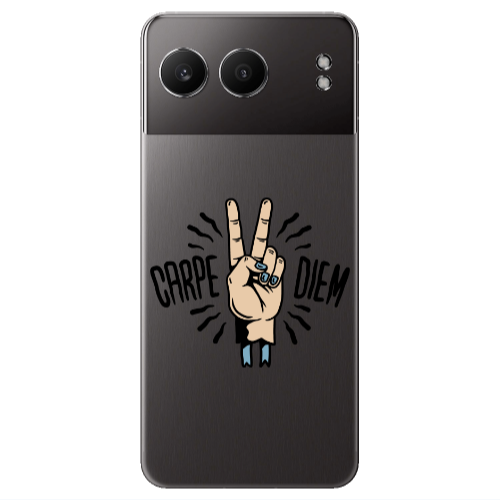 Oneplus Nord 4 Carpe Two Diem Transparent Silicone TPU Θήκη