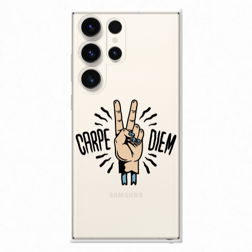 Samsung S25 Ultra Carpe Two Diem Transparent Silicone TPU Θήκη