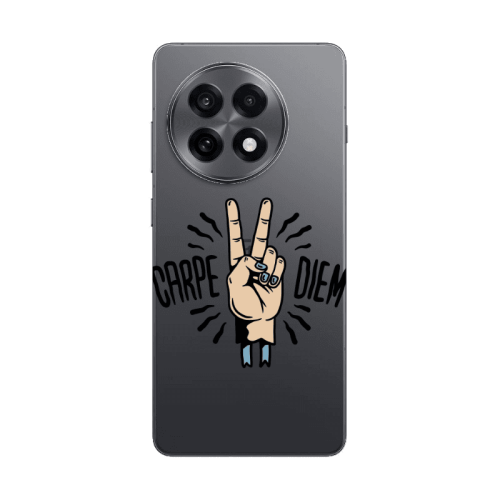 Oneplus 13 5G Carpe Two Diem Transparent Silicone TPU Θήκη