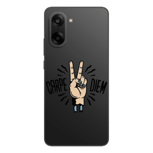 Oneplus Nord CE 5 Carpe Two Diem Transparent Silicone TPU Θήκη
