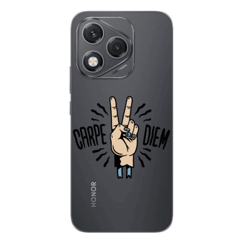 Honor 400 Lite Carpe Two Diem Transparent Silicone TPU Θήκη