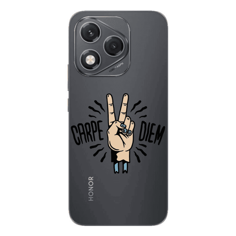Honor 400 Lite Carpe Two Diem Transparent Silicone TPU Θήκη