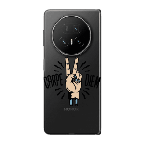 Honor Magic V5 Carpe Two Diem Transparent Silicone TPU Θήκη