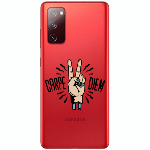 Samsung S20 FE Carpe Two Diem Transparent Silicone TPU Θήκη