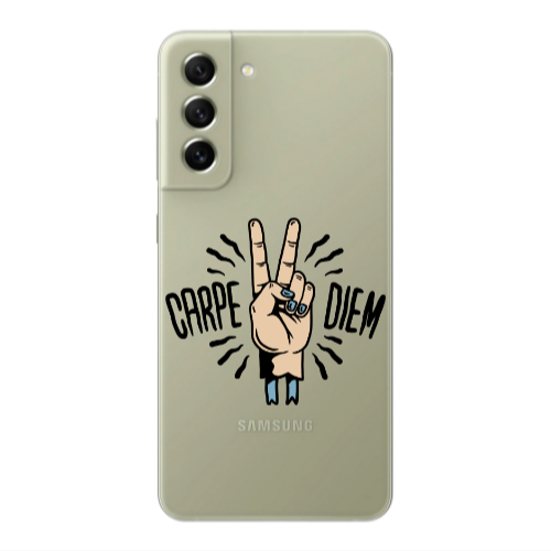 Samsung S22 Carpe Two Diem Transparent Silicone TPU Θήκη