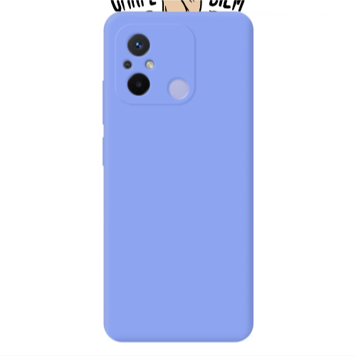 Xiaomi Redmi 12C Carpe Two Diem Light Purple Colored Silicone TPU Θήκη