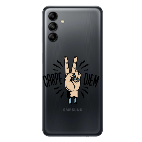 Samsung A13 5G Carpe Two Diem Transparent Silicone TPU Θήκη