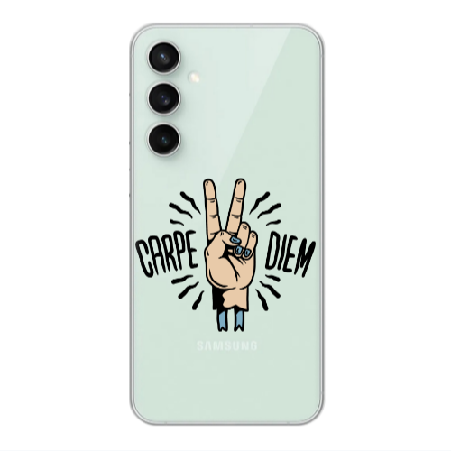 Samsung S24 Plus Carpe Two Diem Transparent Silicone TPU Θήκη