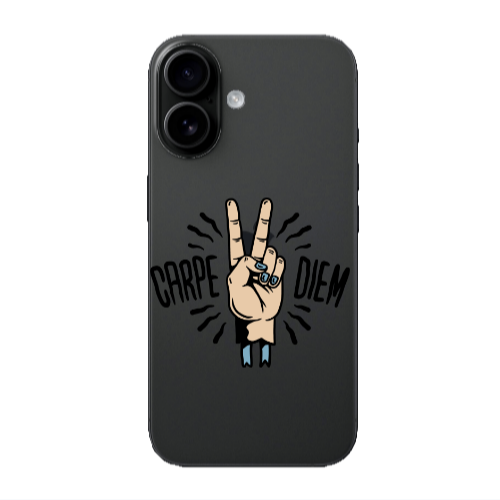 Apple Iphone 16 Carpe Two Diem Transparent Silicone TPU Θήκη