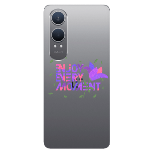 Oneplus Nord Ce 4 lite Enjoy Every Moment Transparent Silicone TPU Θήκη