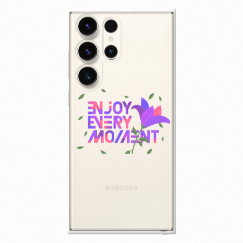 Samsung S25 Ultra Enjoy Every Moment Transparent Silicone TPU Θήκη