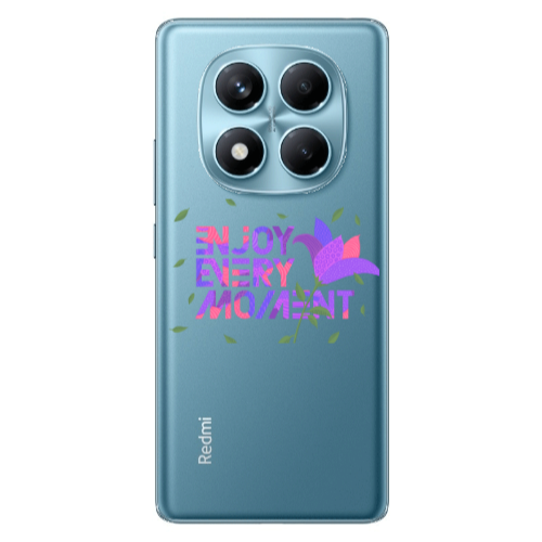 Xiaomi Redmi Note 14 Pro Enjoy Every Moment Transparent Silicone TPU Θήκη