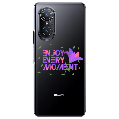 Huawei Nova 9 SE Enjoy Every Moment Transparent Silicone TPU Θήκη