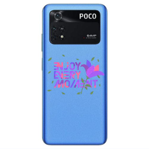 Xiaomi Poco M4 Pro 4G Enjoy Every Moment Transparent Silicone TPU Θήκη