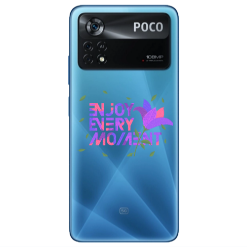 Xiaomi Poco X4 Pro Enjoy Every Moment Transparent Silicone TPU Θήκη
