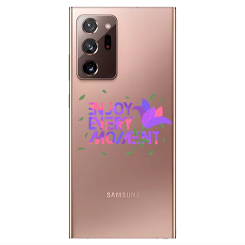 Samsung Note 20 Ultra Enjoy Every Moment Transparent Silicone TPU Θήκη
