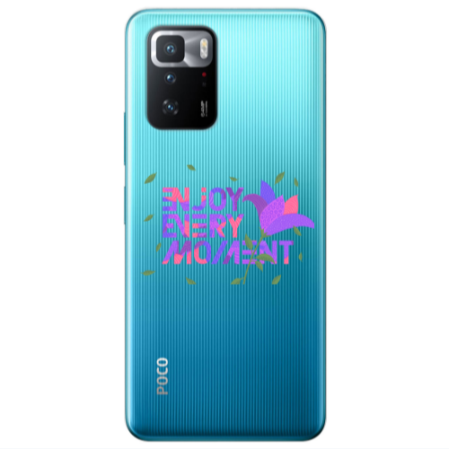 Xiaomi Poco X3 GT Enjoy Every Moment Transparent Silicone TPU Θήκη