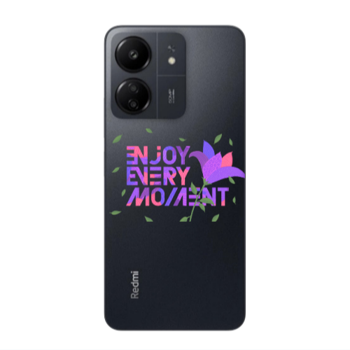 Xiaomi Redmi 13C Enjoy Every Moment Transparent Silicone TPU Θήκη