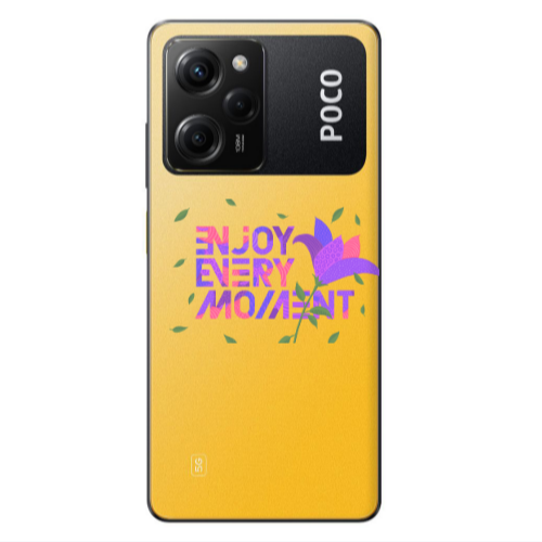 Xiaomi Poco X5 Pro Enjoy Every Moment Transparent Silicone TPU Θήκη
