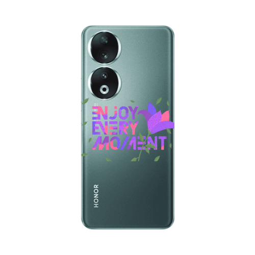 Honor 90 5G Enjoy Every Moment Transparent Silicone TPU Θήκη