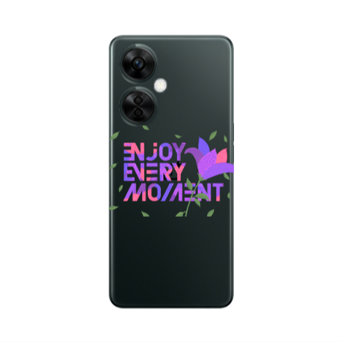 Oneplus Nord CE 3 Lite 5G Enjoy Every Moment Transparent Silicone TPU Θήκη