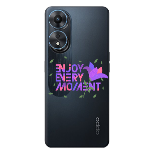 Oppo A 98 Enjoy Every Moment Transparent Silicone TPU Θήκη