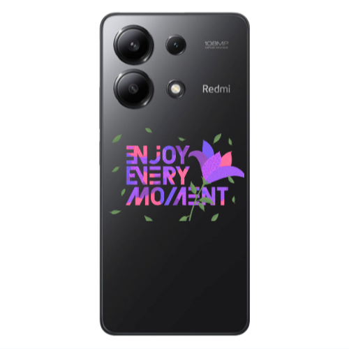 Xiaomi Redmi Note 13 4G Enjoy Every Moment Transparent Silicone TPU Θήκη