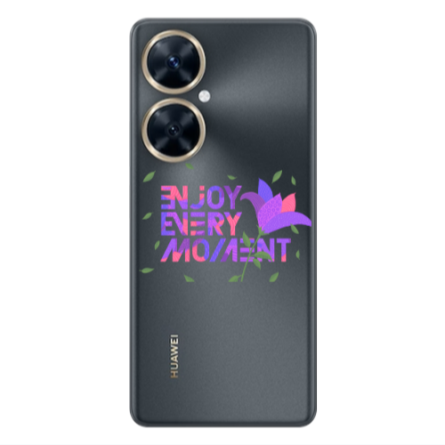 Huawei Nova 11i Enjoy Every Moment Transparent Silicone TPU Θήκη