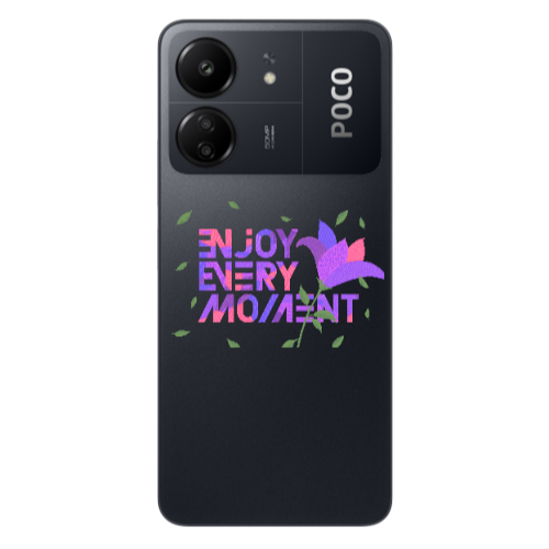 Xiaomi Poco C65 Enjoy Every Moment Transparent Silicone TPU Θήκη