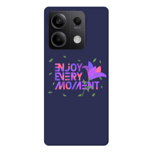 Xiaomi Redmi Note 13Pro 5G Enjoy Every Moment Dark blue Colored Silicone TPU Θήκη