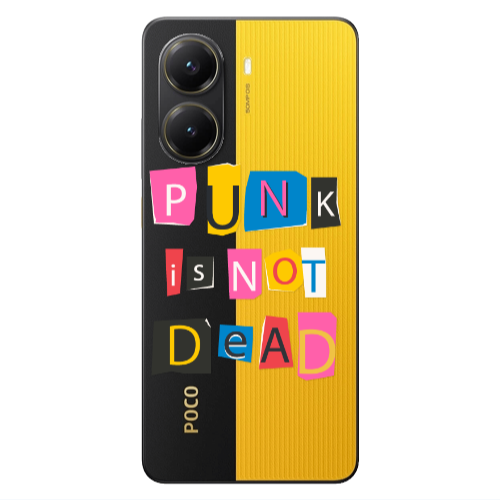 Xiaomi Poco X7 Pro Punk is not Dead Transparent Silicone TPU Θήκη