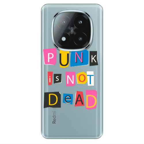 Xiaomi Redmi Note 14 Pro + 5g Punk is not Dead Transparent Silicone TPU Θήκη