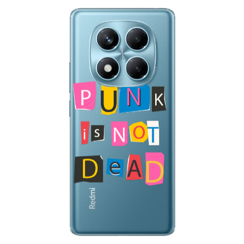 Xiaomi Redmi Note 14 Pro Punk is not Dead Transparent Silicone TPU Θήκη