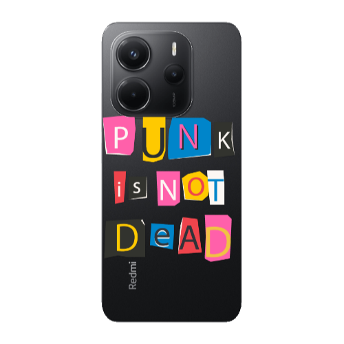 Xiaomi Redmi Note 14 Punk is not Dead Transparent Silicone TPU Θήκη