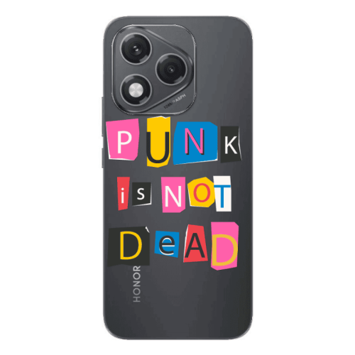 Honor 400 Lite Punk is not Dead Transparent Silicone TPU Θήκη