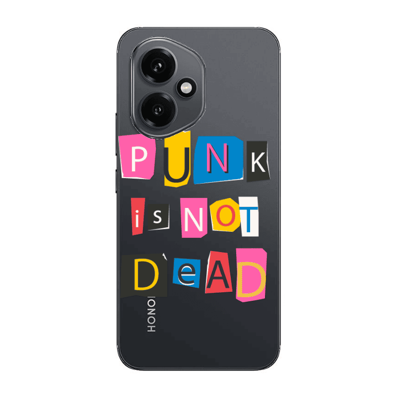 Honor Magic 400 Punk is not Dead Transparent Silicone TPU Θήκη