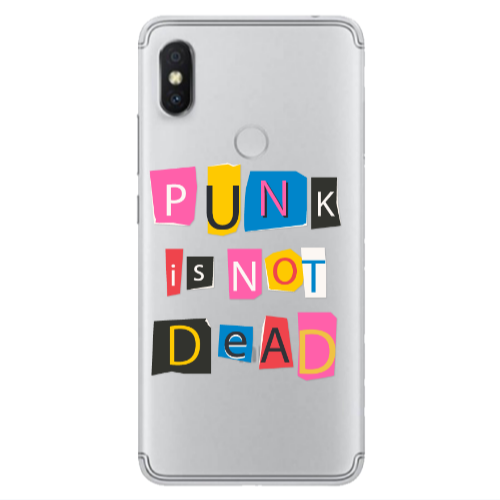 Xiaomi Redmi S2 Punk is not Dead Transparent Silicone TPU Θήκη