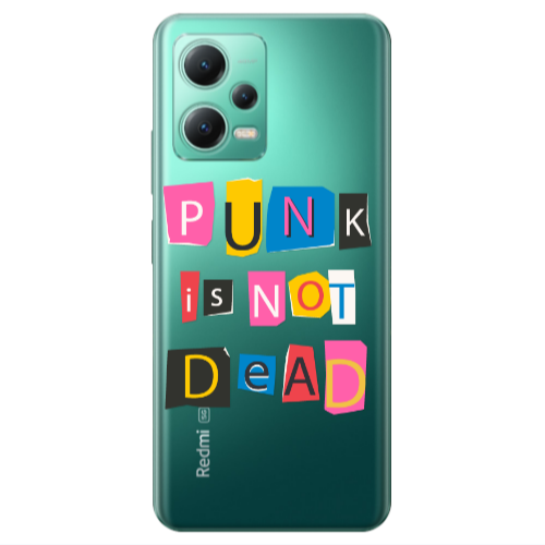 Xiaomi Redmi Note 12 Pro 5G Punk is not Dead Transparent Silicone TPU Θήκη