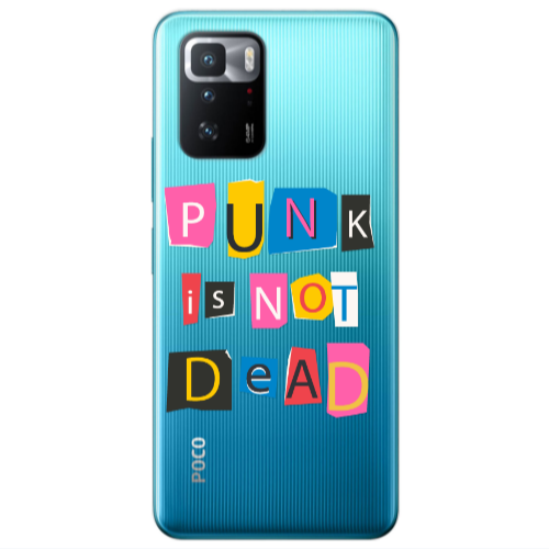 Xiaomi Poco X3 GT Punk is not Dead Transparent Silicone TPU Θήκη