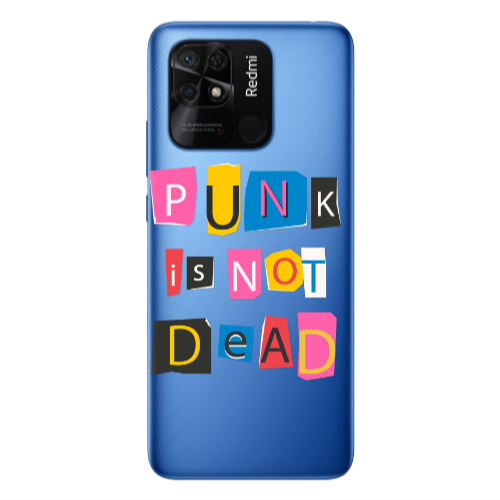 Xiaomi Poco C40 Punk is not Dead Transparent Silicone TPU Θήκη