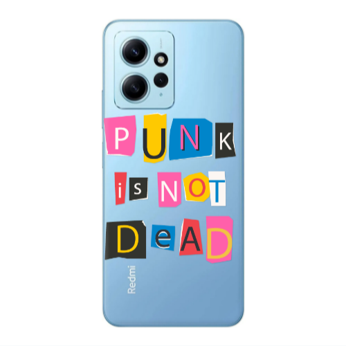 Xiaomi Redmi Note 12 4G Punk is not Dead Transparent Silicone TPU Θήκη
