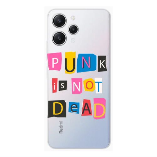 Xiaomi Redmi 12 Punk is not Dead Transparent Silicone TPU Θήκη