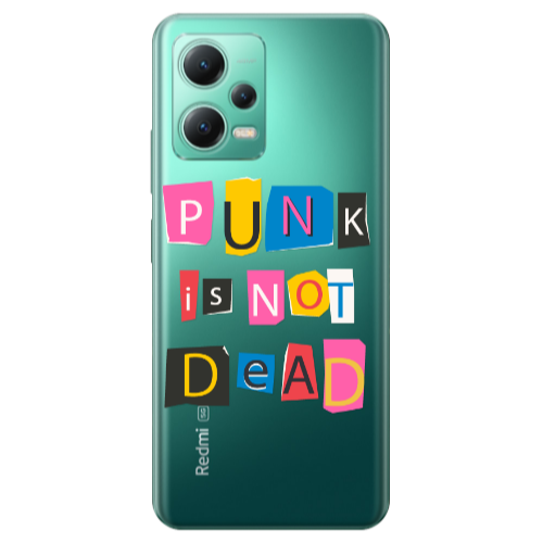Xiaomi Redmi Note 12 Pro Plus 5G Punk is not Dead Transparent Silicone TPU Θήκη