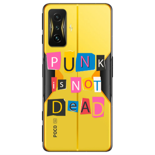 Xiaomi Poco F4 Gt Punk is not Dead Transparent Silicone TPU Θήκη