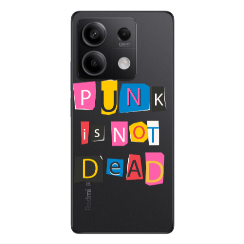 Xiaomi Redmi Note 13 5G Punk is not Dead Transparent Silicone TPU Θήκη