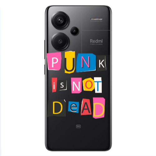 Xiaomi Redmi Note 13 Pro+ 5G  Punk is not Dead Transparent Silicone TPU Θήκη