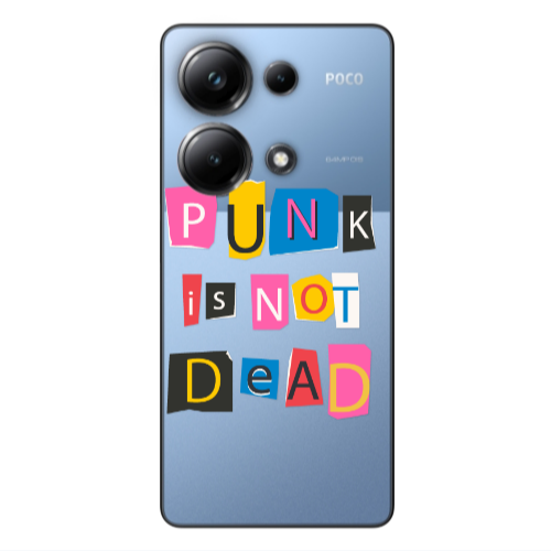 Xiaomi Poco M6 Pro 4G Punk is not Dead Transparent Silicone TPU Θήκη