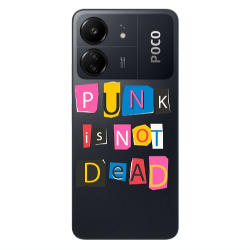 Xiaomi Poco C65 Punk is not Dead Transparent Silicone TPU Θήκη